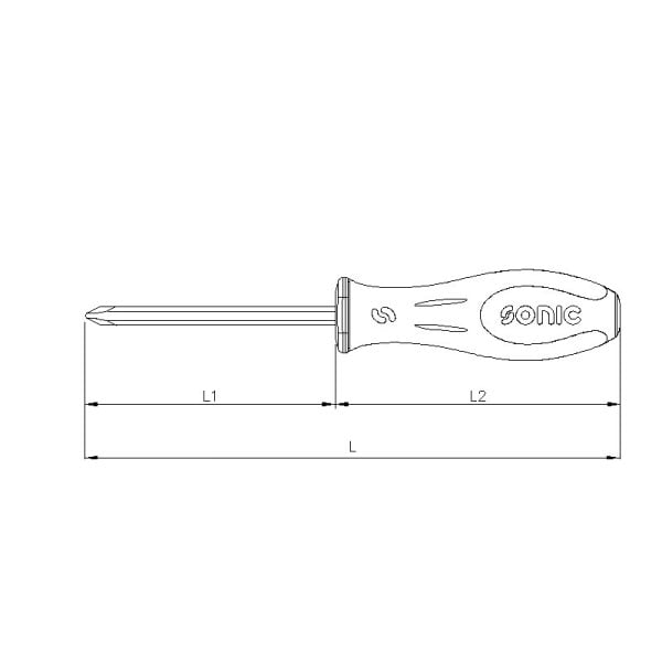 Atsuktuvas kalamas PH.2, Sonic Equipment (15102, SONIC)
