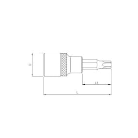 Galvutė 1/2 su TORX T-40 (83606240, SONIC)