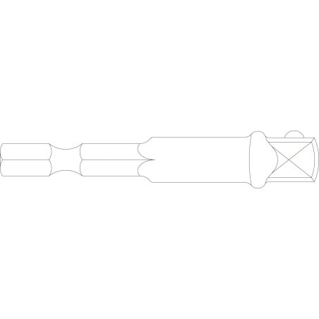 1/4“ adapteris drelei (100301-1, SONIC)