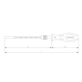 1/4" Prailgintojas 100~200mm