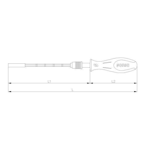 1/4" Prailgintojas 100~200mm