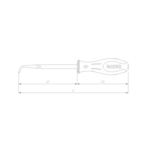 Kabliukas, 240 mm, SONIC EQUIPMENT (47904, SONIC)