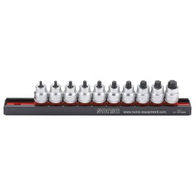 Sonic 3/8" Hex Socket Set Short 10-Piece