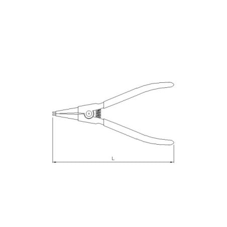 Sonic Snap Ring Pliers 178mm