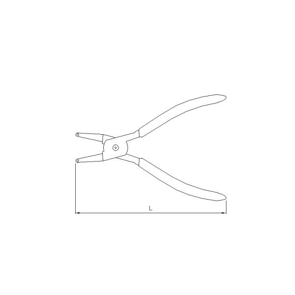 Replės žiedams lenktais galais, Sonic Equipment (43614, SONIC)