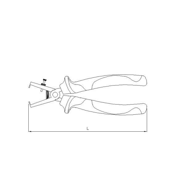 Replės VDE nužievinimo, Sonic Equipment (4472160, SONIC)
