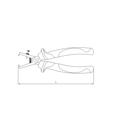 Replės VDE nužievinimo, Sonic Equipment (4472160, SONIC)