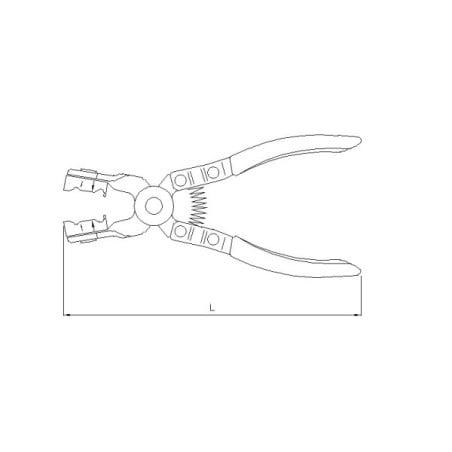 Replės žarnų sąvaržoms, Sonic Equipment (4473005, SONIC)