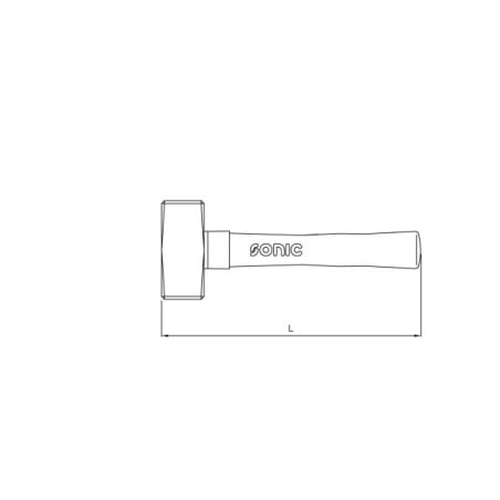 Plaktukas 1000g, , Sonic Equipment (4631000, SONIC)
