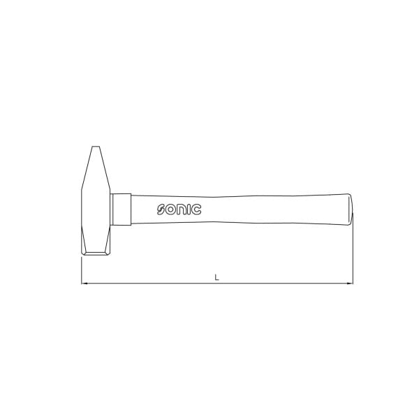 Sonic plaktukas 0,8 kg (4640800, SONIC)
