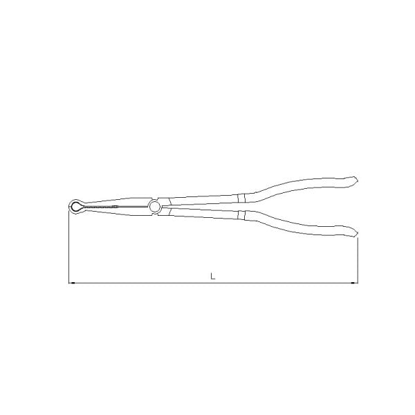 Sonic Round Nose Pliers 11"-12 (4393002, SONIC)