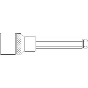 Apvali šešiakampė galvutė 3/8'', 4 mm, SONIC EQUIPMENT (8209004, SONIC)