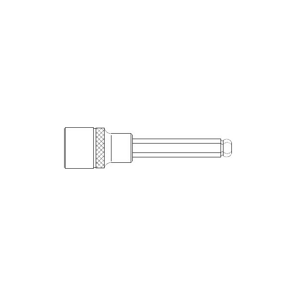 Apvali šešiakampė galvutė 3/8'', 4 mm, SONIC EQUIPMENT (8209004, SONIC)