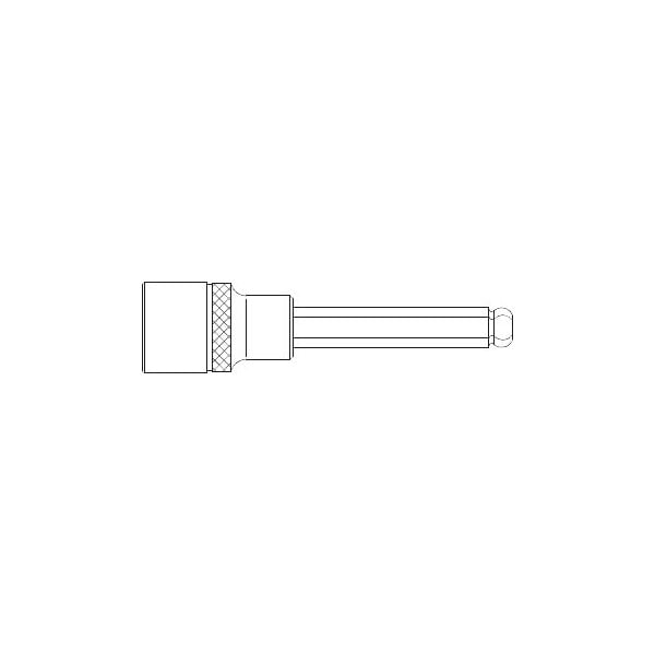 Apvali šešiakampė galvutė 3/8'', 5mm, SONIC EQUIPMENT (8209005, SONIC)