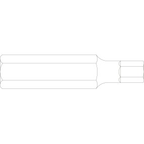 Antgalis 6-kampis ant 10mm galvutės75mm 10mm (9347510, SONIC)