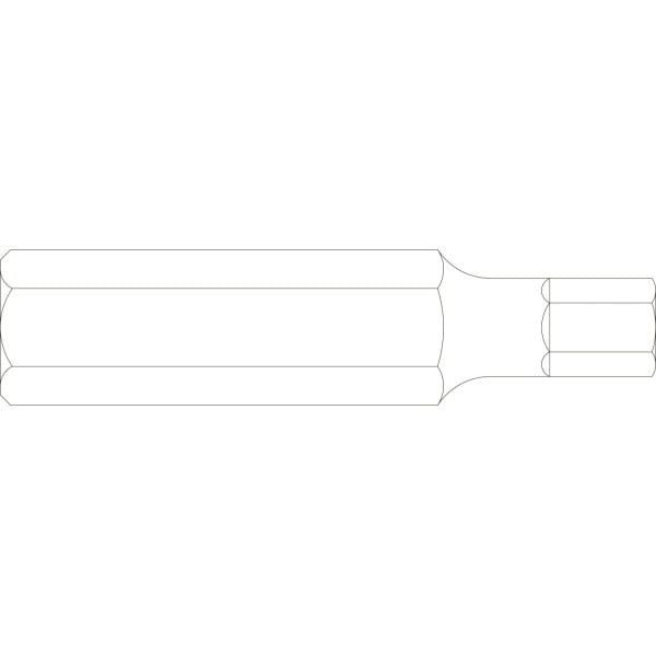 Antgalis 6-kampis ant 10mm galvutės75mm 10mm (9347510, SONIC)