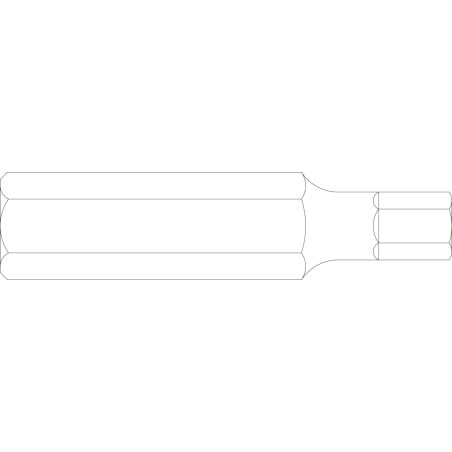 Antgalis 6-kampis ant 10mm galvutės75mm 10mm (9347510, SONIC)