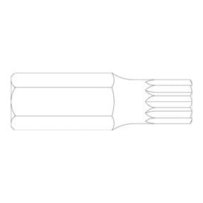 Antgalis 10mm, 30mm M12 (9383012, SONIC)