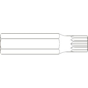 Antgalis 10mm, 75mm M5 (9387505, SONIC)