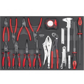 Replių komplektas, 17 vnt., SONIC EQUIPMENT 604104