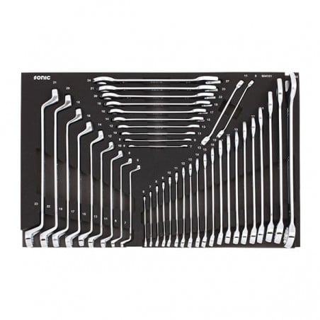 Įrankių komplektas į vežimėlį (41vnt) Sonic Equipment (604101, SONIC)