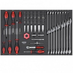 Įrankių komplektas į vežimėlius (61vnt) SONIC EQUIPMENT (106105, SONIC)
