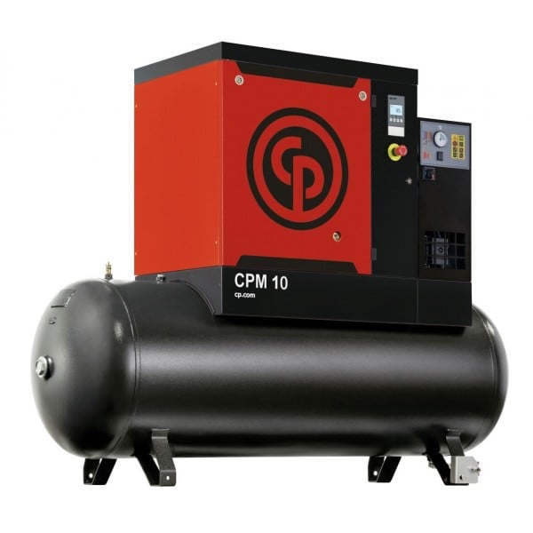 Screw air compressor with collector and air dryer CPM 9D 8 400/50 270 E CE, CHICAGO PNEUMATICS (4152054434, CHICAGO PNEUMATIC)