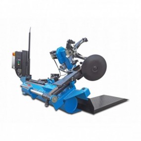 Tire mounting machine for...