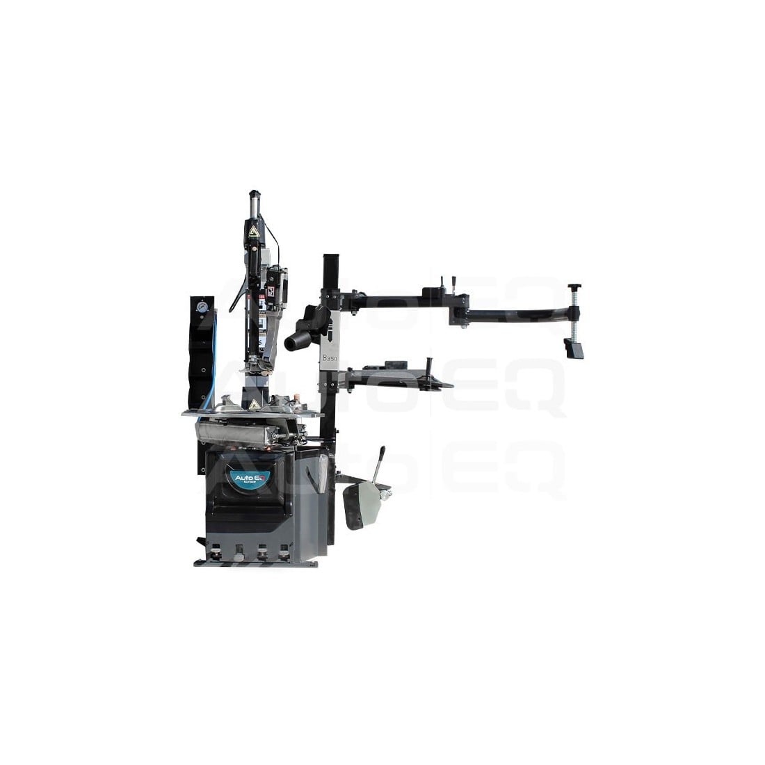 Tire Fitting Machine with Attachment for Low Profile Tires (AQ806B+B350A, AUTOEQ)