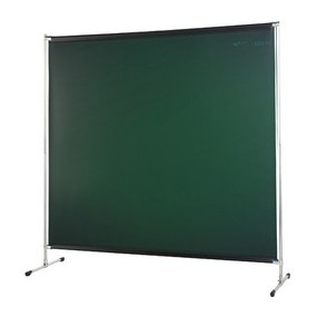 Green welding curtain with...