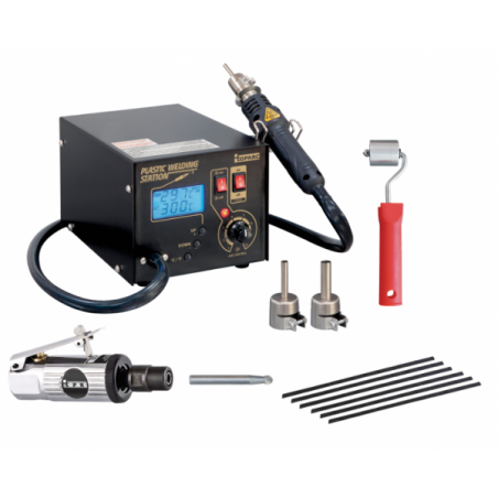 Plastic soldering station with accessories (070974, GYS)