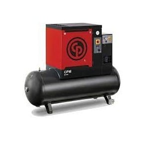 Sraigtinis oro kompresorius su rinktuvu ir oro džiovintuvu CPM 5,5 8 200, 4152054398, Chicago Pneumatic