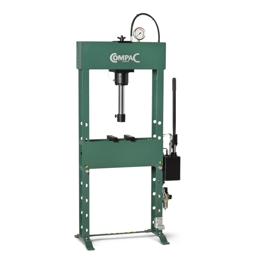 Hydraulic press with winch, 25 T, COMPAC (HP 25 W, COMPAC)