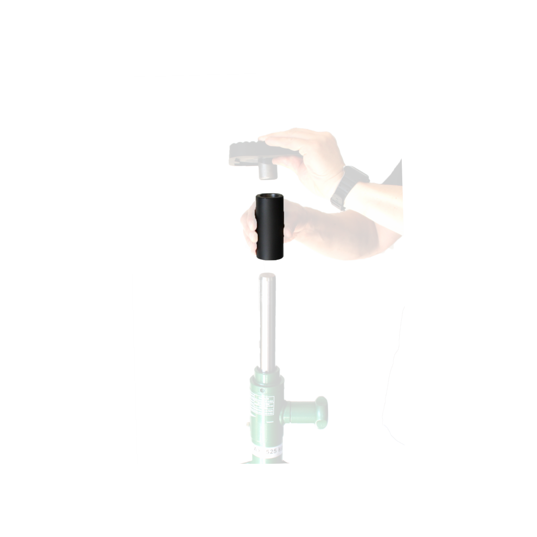 Adapter for liquid drain pan, COMPAC (053011, COMPAC)