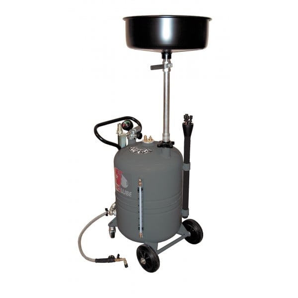 Used grease collection container with suction set Eurolube Equipment (318-67, EUROLUBE EQUIPMENT)
