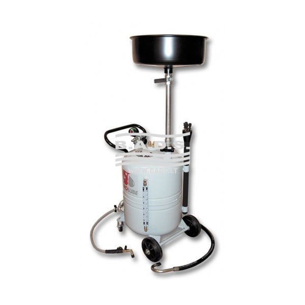Used oil collection container with suction set Eurolube Equipment (318-54, EUROLUBE EQUIPMENT)
