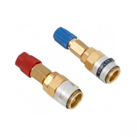 BMW 5, Ford CMax, Volvo C30 Pair of straight high pressure connectors for cars Spin (01.000.197, SPIN)