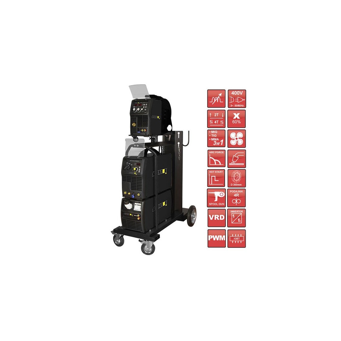 Synergy Suvirinimo aparatas Spartus (ProMIG 500W, SPARTUS)