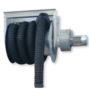 Exhaust gas collection coil with fan CORAL (AMA-150/10-SB)