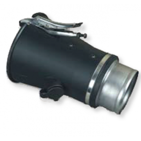 Antgalis su gnybtu duju 150mm dujų ištraukimo žarnai CORAL AUTOTIVE EQUIPMENT (BNPG-150/200)