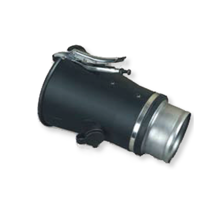 Antgalis su gnybtu duju 150mm dujų ištraukimo žarnai CORAL AUTOTIVE EQUIPMENT (BNPG-150/200)