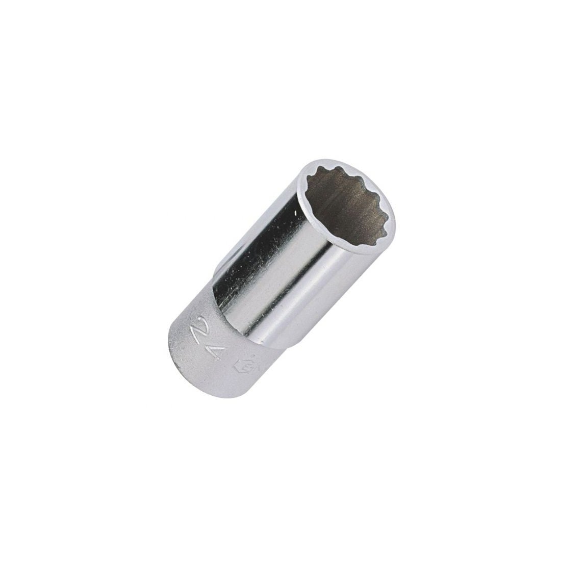 Galvutė 1/2 12-kampė ilga 19.0mm (437819, GENIUS)