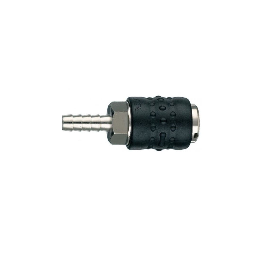 Quick connector F with "herringbone" 17/C 6 mm (AH021001, ANI)