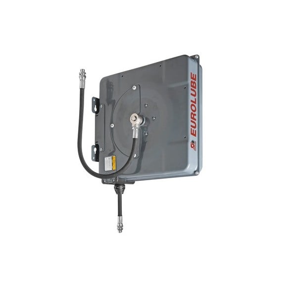 Hose reel - For oil, antifreeze, - 10m x 1/2 (17852, EUROLUBE EQUIPMENT)