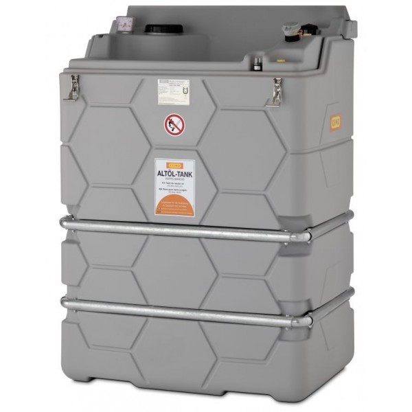 Talpa atidirbtai alyvai 1,000 l CUBE-Waste oil tank Outdoor Cemo (10480)