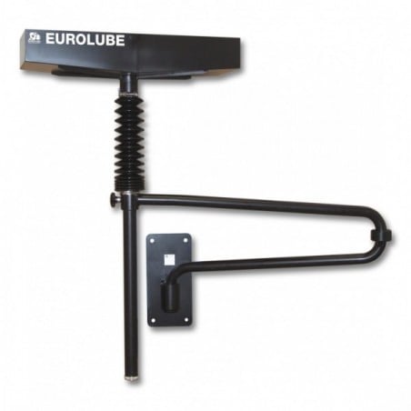 Used oil collection container with hand for working in the pit Eurolube (16795, EUROLUBE EQUIPMENT)