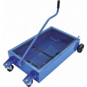 Oil drain pan | mobile | 35 liters (70030B)