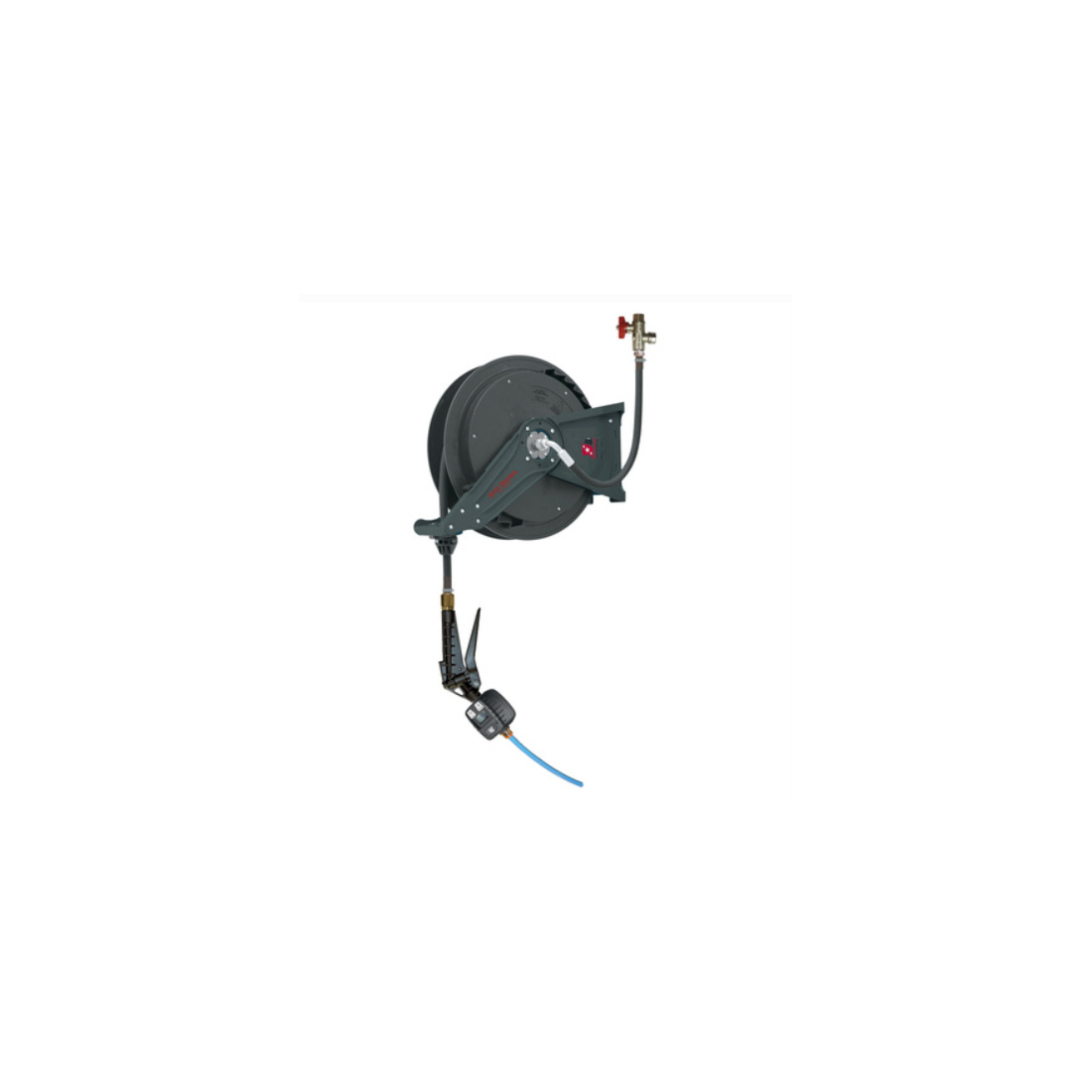 Open type reel with hose for window washer 10mx1/2" EUROLUBE (387-06, EUROLUBE EQUIPMENT)