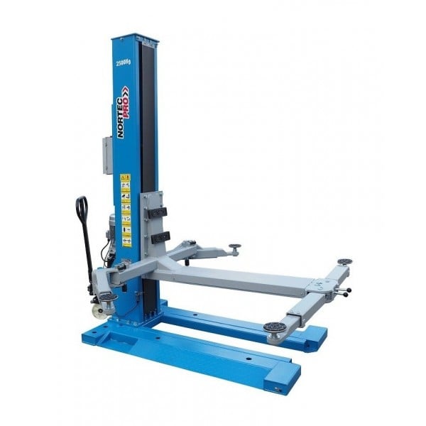 [PJ2500M] Mobile single column lift NORTEC PRO PJ2500M [PJ2500M]