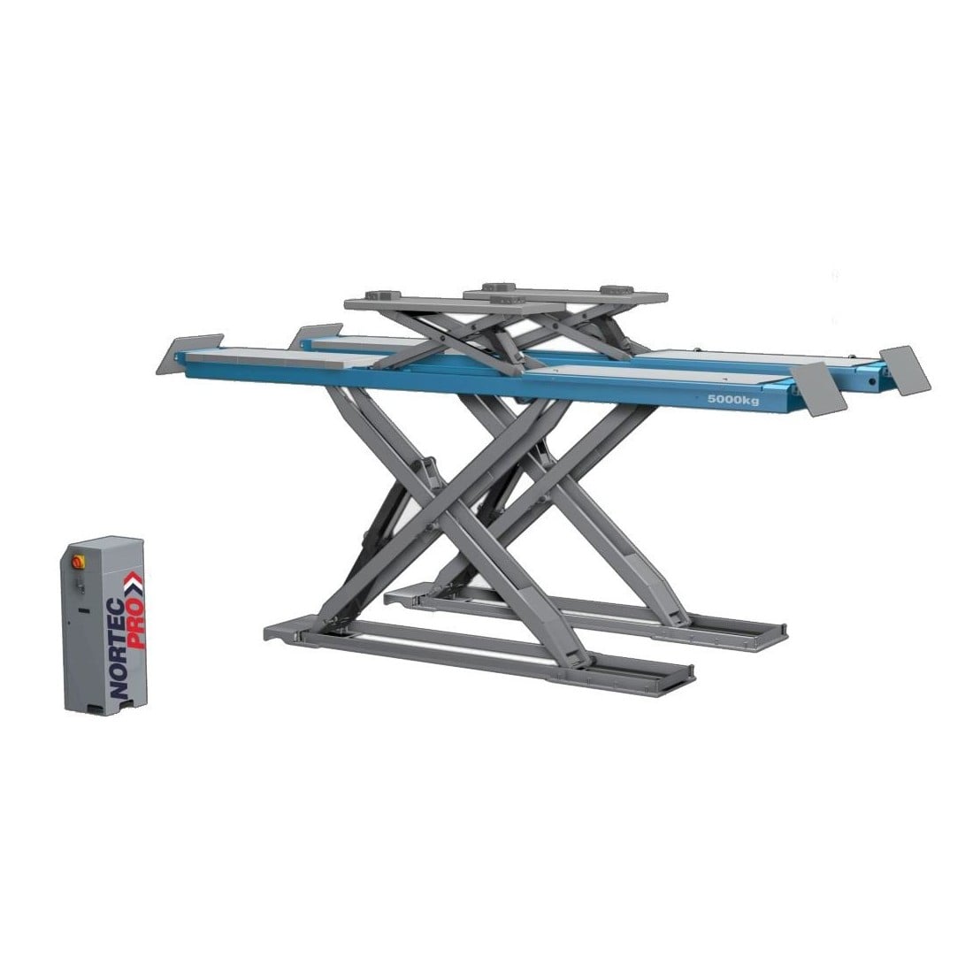 Electro-hydraulic scissor lift 5T Nortec (PN500GP, COFRAMA)